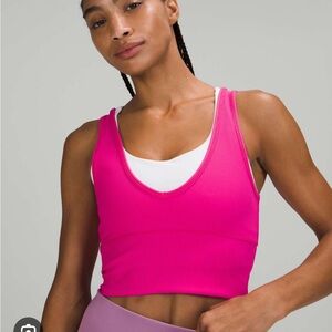 Lululemon Power Pivot Tank Pink